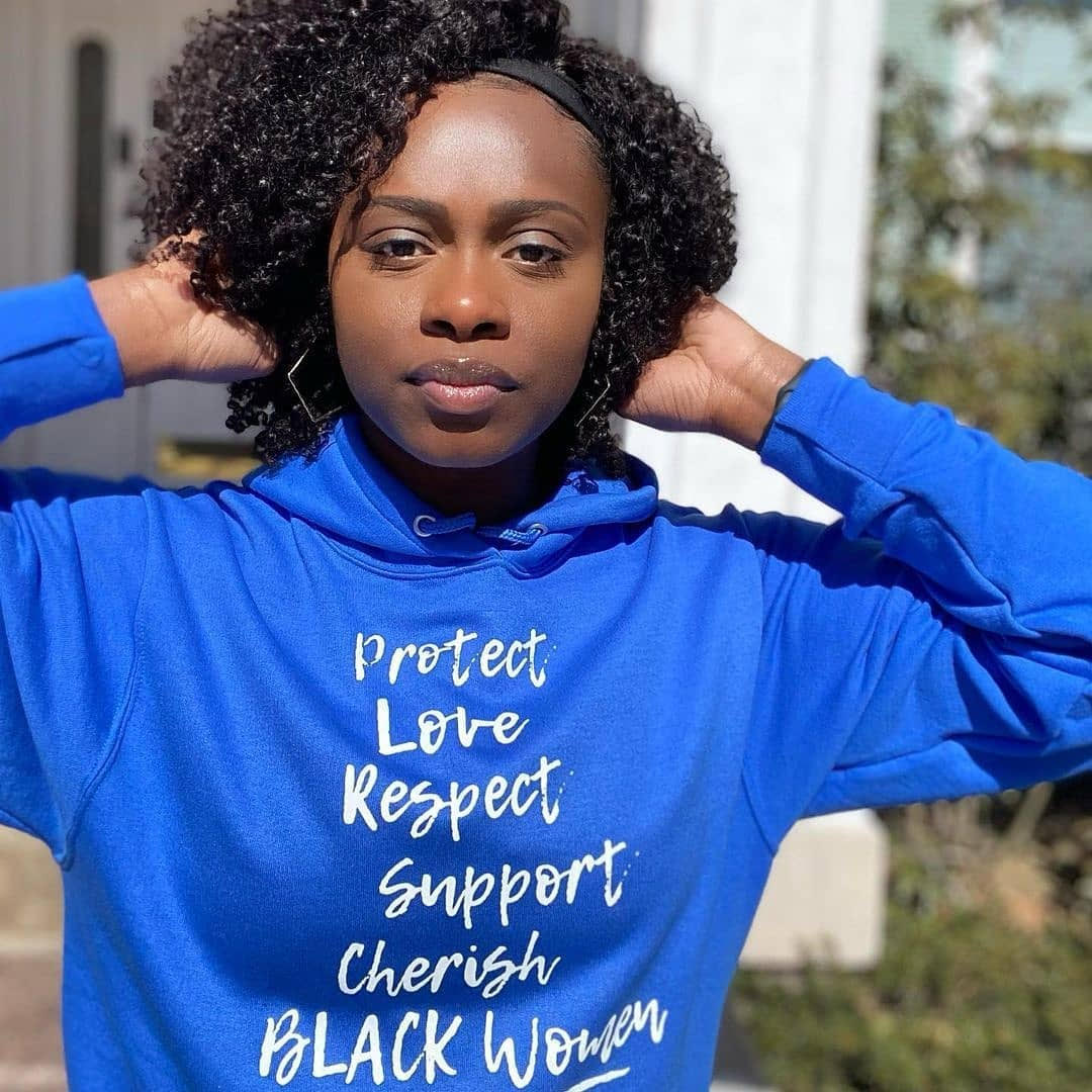 Love Black Women Hoodie