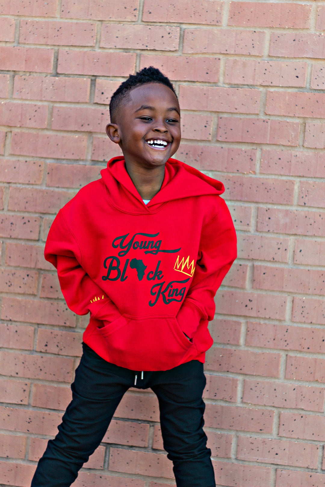 Young Black King Hoodie