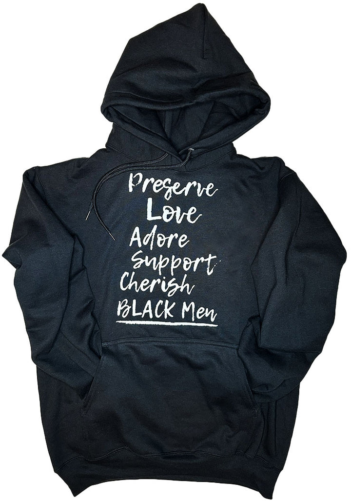 Love Black Men Hoodie