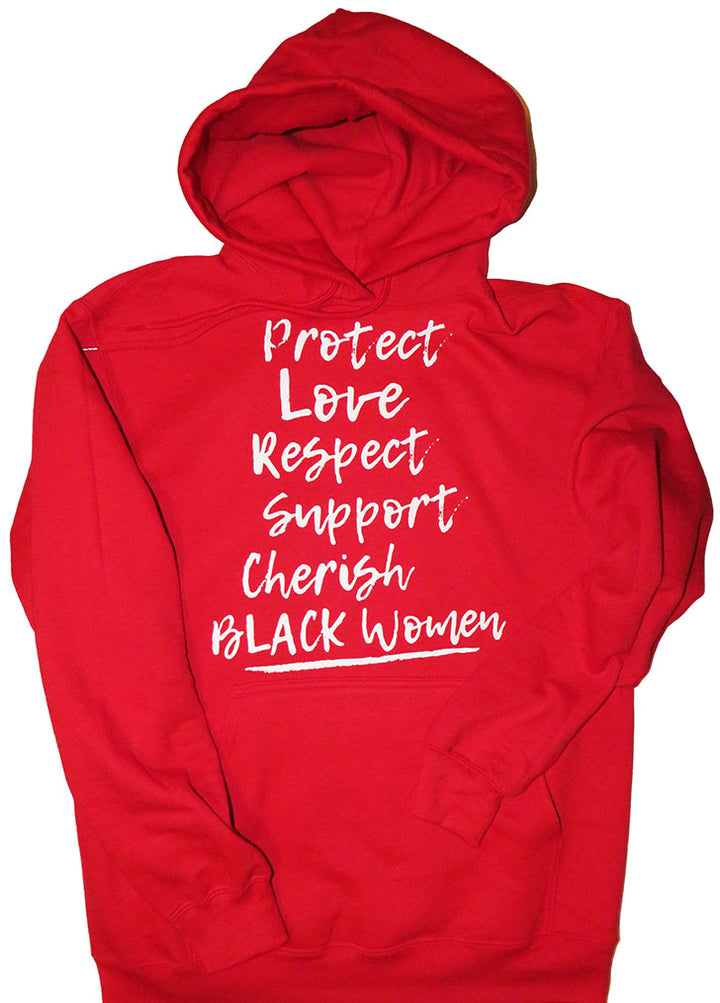 Love Black Women Hoodie