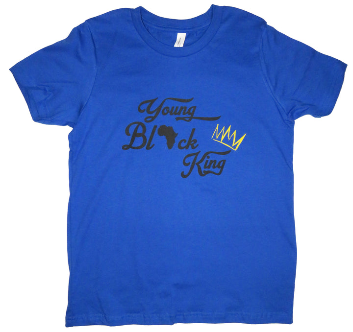 Young Black King T-Shirt (Kids)