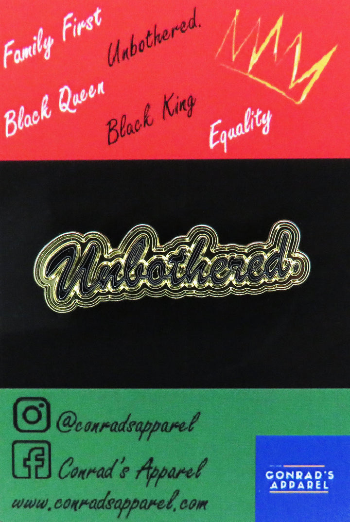 Unbothered Pin