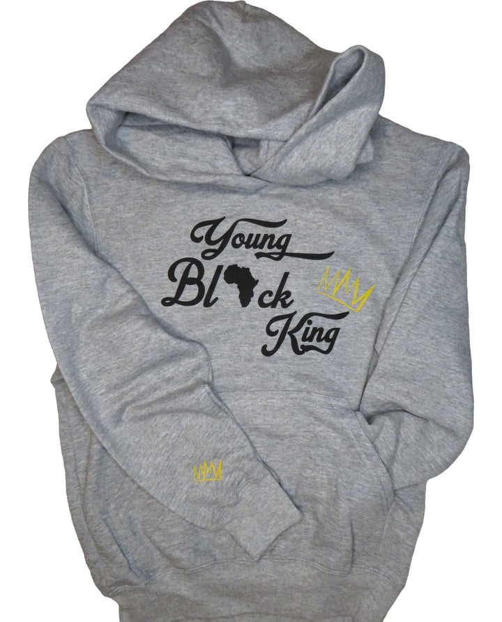 Young Black King Hoodie