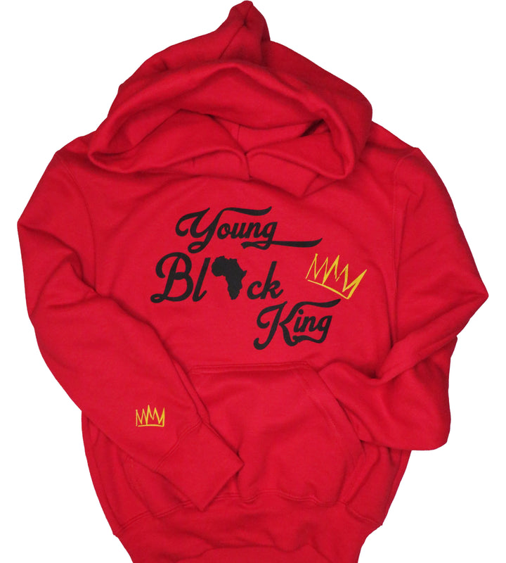 Young Black King Hoodie