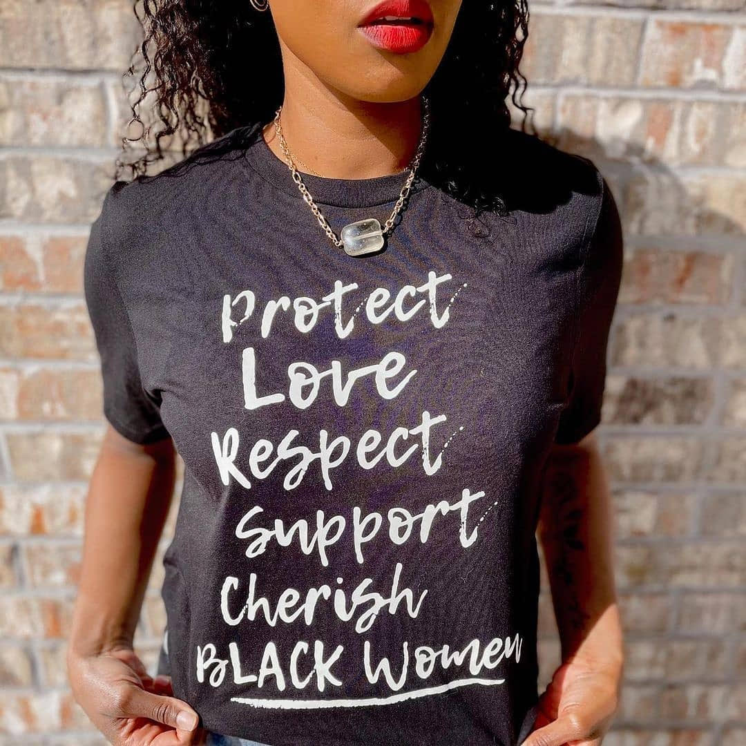 Love Black Women T-Shirt