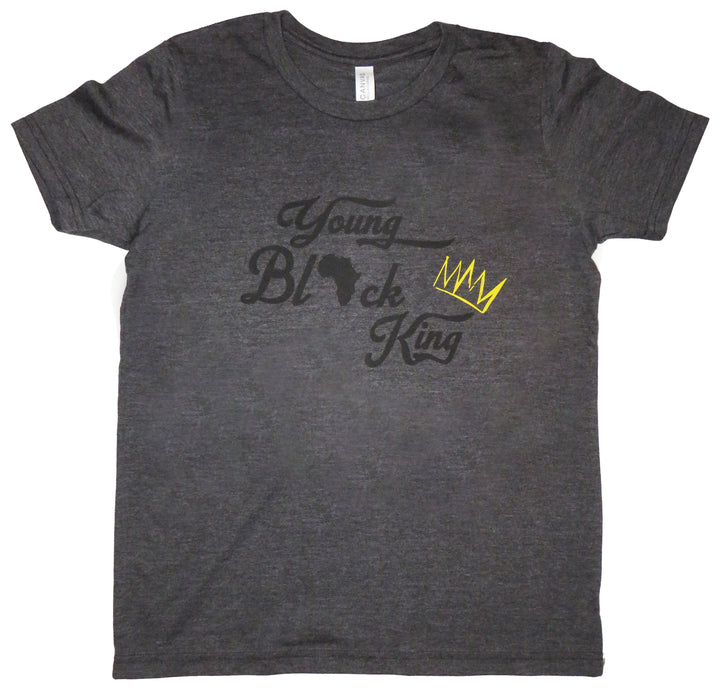 Young Black King T-Shirt (Kids)