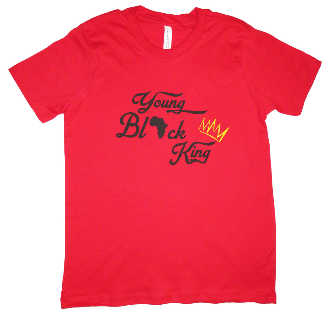 Young Black King T-Shirt (Kids)