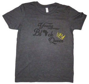 Young Black Queen T-Shirt (Kids)