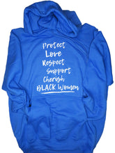 Load image into Gallery viewer, Love Black Women Hoodie
